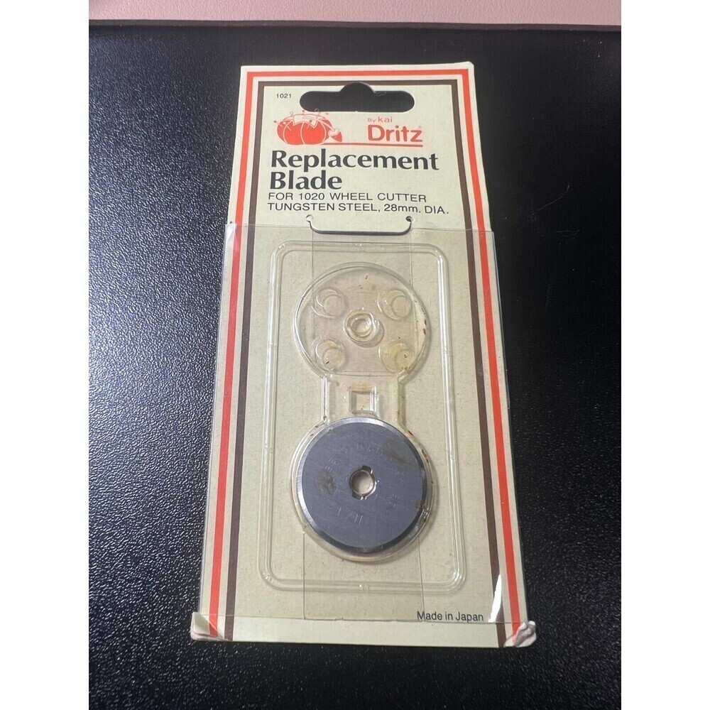 Dritz Replacement 1-Blade 1020 Wheel Cutter Tungsten Steel 28mm  Cutting Tools